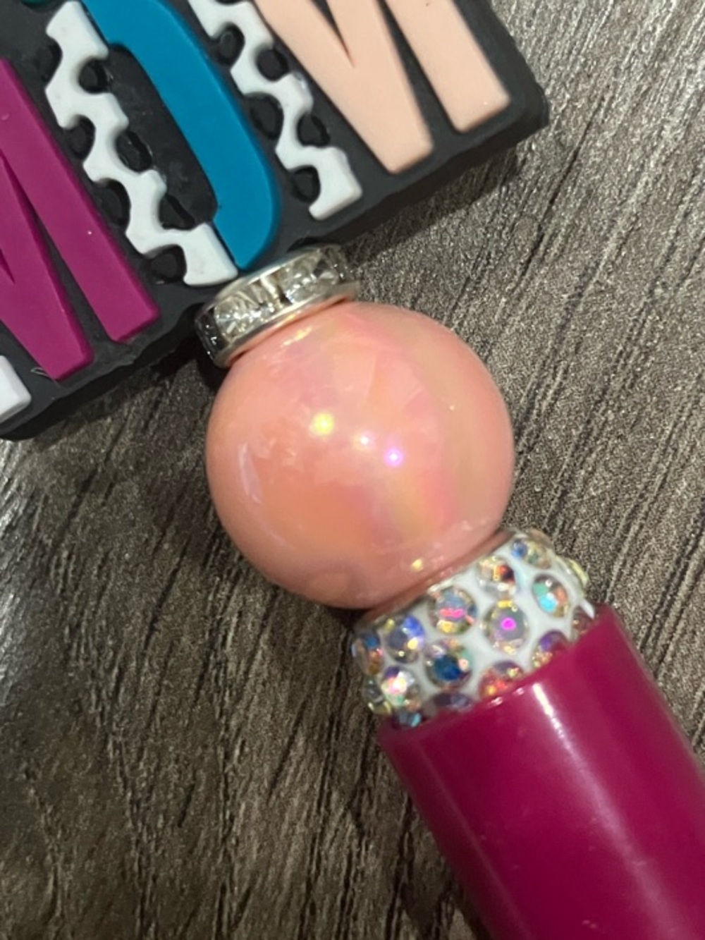 Hand Beaded “Dog Mom” Pen. Create a pen bundle and save! - Picture 4 of 7